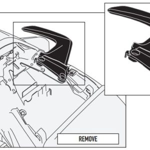 GIVI 1132KIT HONDA VFR 800 F (14-20) YAN ÇANTA TAŞIYICI BAĞLANTI KITI