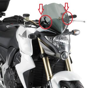 GIVI A448A KAWASAKI ER-6N 650 (09-11) RÜZGAR SİPERLİK BAĞLANTISI