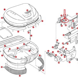 GIVI Z723 ÇANTA PİMİ 23MM E52