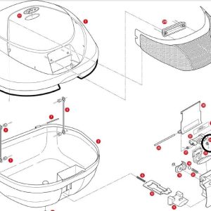GIVI Z647R ÇANTA YAYI V35-TRK33-V46-E450-E260-E340-E350-E370-E470