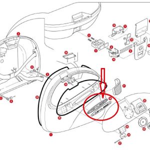 GIVI Z548 ÇANTA AMBLEM KEYLESS E41