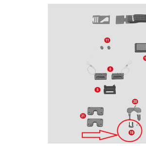GIVI Z290N ÇANTA MENTEŞESİ E38