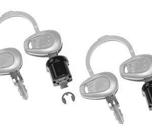 GIVI Z227A ÇANTA UNIVERSAL ANAHTAR SETİ GRİ 2Lİ