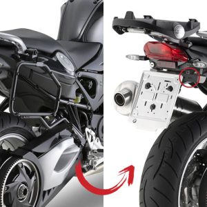 GIVI PLR5109 BMW F 800GT (13-17) YAN ÇANTA TAŞIYICI