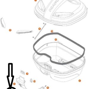 KAPPA Z156K ÇANTA KİLİT K30