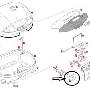 KAPPA Z645RK ÇANTA DÜGME ALT K35-K46