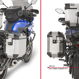 GIVI PLR2130CAM YAMAHA TRACER 700 (16-19) YAN ÇANTA TAŞIYICI
