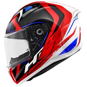 GIVI 50.8 RACER BEYAZ-KIRMIZI-SİYAH KASK