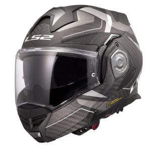 LS2 ADVANT X KARBON HORIZON MAT GÜMÜŞ-GRİ KASK