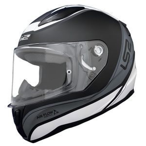 LS2 RAPID 2 DEEPER MAT BEYAZ-SİYAH KASK