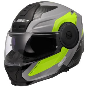 LS2 SCOPE 2 DURIA GRİ-NEON SARI KASK