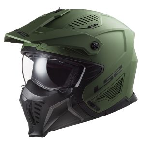 LS2 DRIFTER MAT YEŞİL KASK