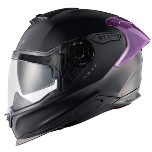 NEXX Y.100R SUBSONIC MAT SİYAH-PEMBE KASK