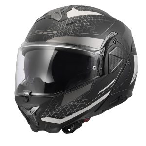 LS2 ADVANT 2 ASTRAL MAT GRİ-SİYAH KASK