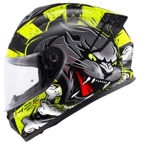 GIVI 50.X WILD MAT SİYAH-NEON SARI KASK
