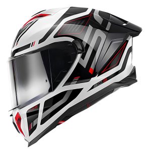 GIVI 50.3 QUASAR BEYAZ-SİYAH-KIRMIZI KASK