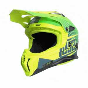 LS2 FAST 2 DUCK YEŞİL-NEON SARI KASK