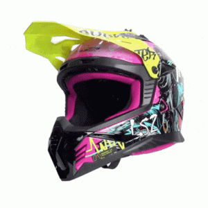 LS2 FAST 2 GORILLA MOR-NEON SARI KASK