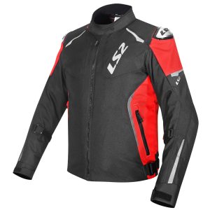 LS2 ZOOM H2O MONT SİYAH-KIRMIZI