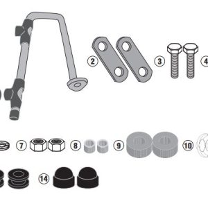 GIVI A1168A HONDA SUPER CUB C125 (18-25) RÜZGAR SİPERLİK BAĞLANTISI