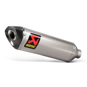 AKRAPOVIC S-Y10SO19-RT/TD YAMAHA R1 (15-26) SLIP-ON LINE TRACK DAY (TITANIUM) EGZOZ