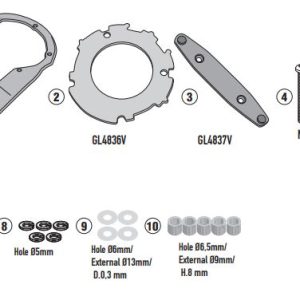 KAPPA BF60K DEPOÜSTÜ ÇANTA APARATI (YAMAHA)