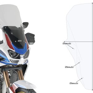 GIVI D1178ST HONDA CRF1100L AFRICA TWIN (24-25) - AFRICA TWIN ADV.SPORTS (20-25) RÜZGAR SİPERLİK