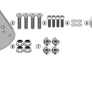GIVI SR3116 SUZUKI V-STROM 250 (17-21) ARKA ÇANTA TAŞIYICI
