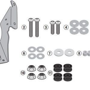 GIVI D2143KIT YAMAHA NIKEN 900 (19-24) RÜZGAR SİPERLİK BAĞLANTISI