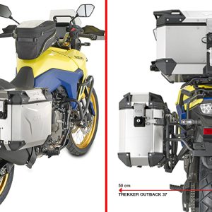GIVI PLOS3125CAM SUZUKI V-STROM 800 DE (23-25) YAN ÇANTA TAŞIYICI