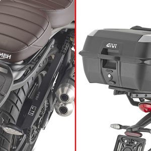 GIVI SR6424 TRIUMPH SCRAMBLER 400 X (24) - SPEED 400 (24-25) ARKA ÇANTA TAŞIYICI