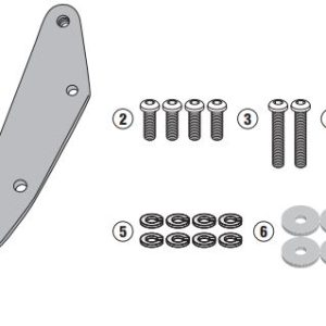 KAPPA D6112KITK KYMCO XCITING S400i (18-24) RÜZGAR SİPERLİK BAĞLANTISI