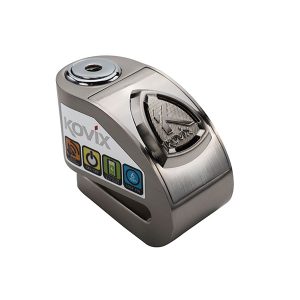 KOVIX KD6-BM ALARMLI DİSK KİLİT GRİ