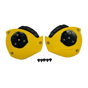 LS2 ADVANT 2 KASK YAN KAPAK SET MAT SARI