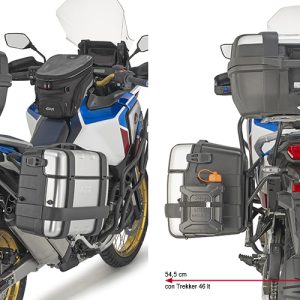 GIVI PLO1178MK HONDA CRF1100L AFRICA TWIN (20-25)-AFRICA TWIN ADV.SPORTS (20-25) YAN ÇANTA TAŞIYICI