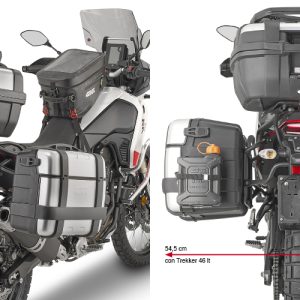 GIVI PLO2145MK YAMAHA TENERE 700 (19-24) - TENERE 700 WORLD RAID (22-25) YAN ÇANTA TAŞIYICI
