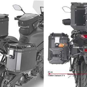 GIVI PLO2159CAM YAMAHA TRACER 9 / TRACER 9 GT (21-24) YAN ÇANTA TAŞIYICI