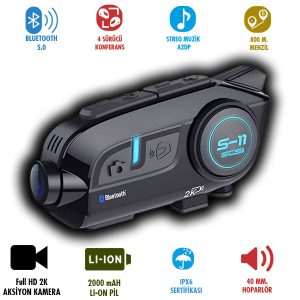 SCS S11 KAMERALI INTERCOM