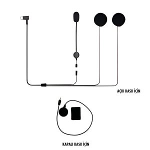 SCS T2 PLUS AUDIO VE MİKROFON SETİ