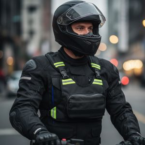 VEXO V110 MOTOSİKLET KURYE GÖĞÜS ÇANTASI