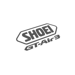 SHOEI GT-AIR 3 ARKA STICKER MAT GRİ