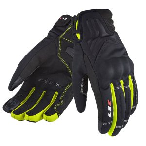 LS2 JET 2 WATERPROOF ELDİVEN SİYAH-NEON SARI