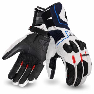 LS2 NORDIC ELDİVEN GRİ-MAVİ-KIRMIZI